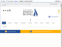 Tablet Screenshot of pasitoblanco.com